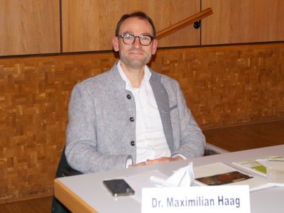 Dr. Maximilian Haag vereidigt