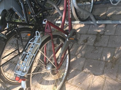 Abholung Schrottfahrräder an den Bahnhöfen Feucht und Moosbach