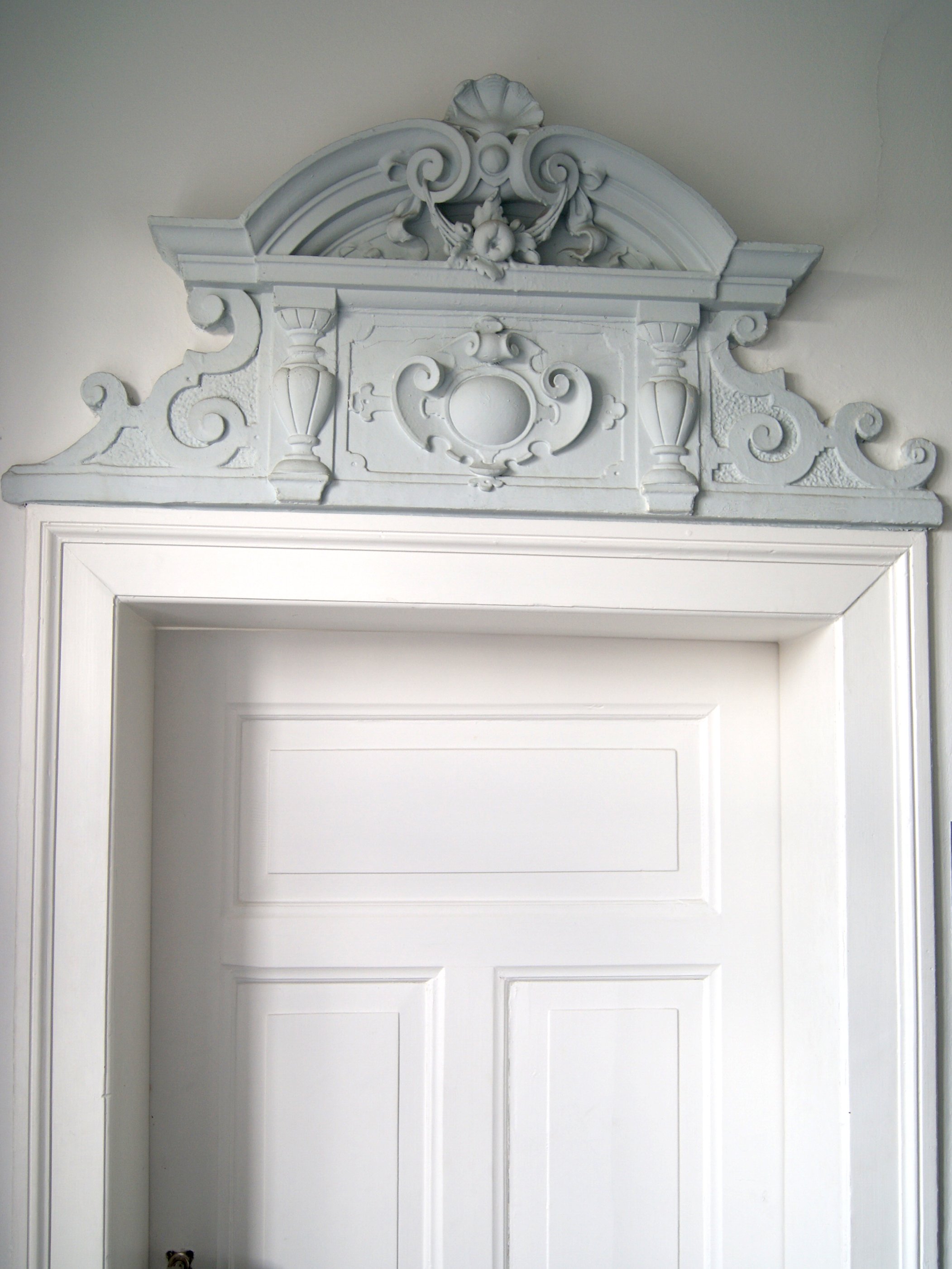 Door in Patrician Manor of the Pfinzing Family with decoration